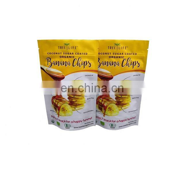 custom printing BOPP/CPP laminate food packaging plastic film roll for potato chips