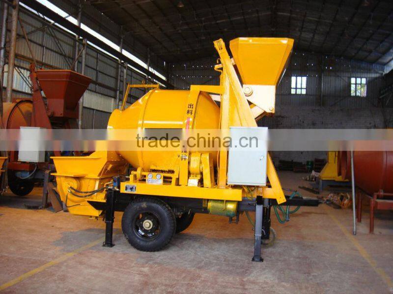 portable concrete mixer with pump for sale