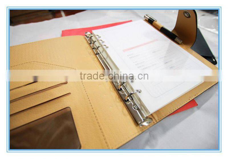 2014 popluar leather cover notebook NSHY-1022