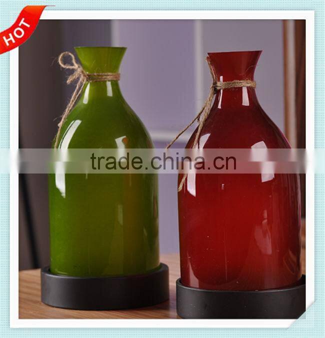 tealight candle holder, hanging metal bottle lantern
