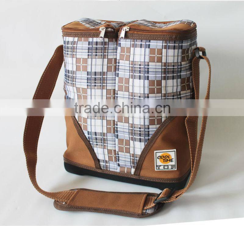 2014 wholesale insulated cooler bottle holder for wine