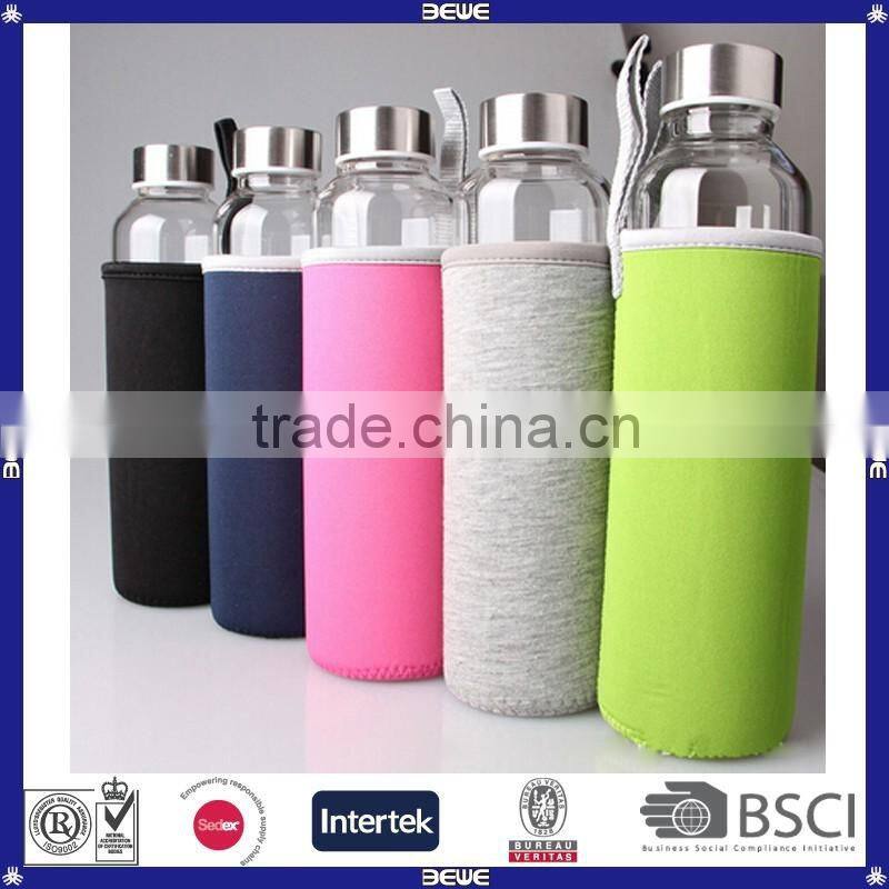 wholesale price custom lemon glass bottle