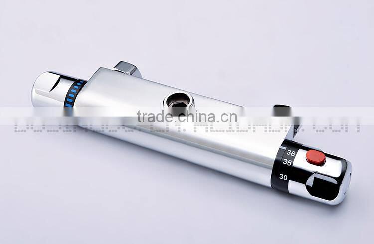 High Fashion Double Function In Wall Mounted Chrome Shower Water Mixer