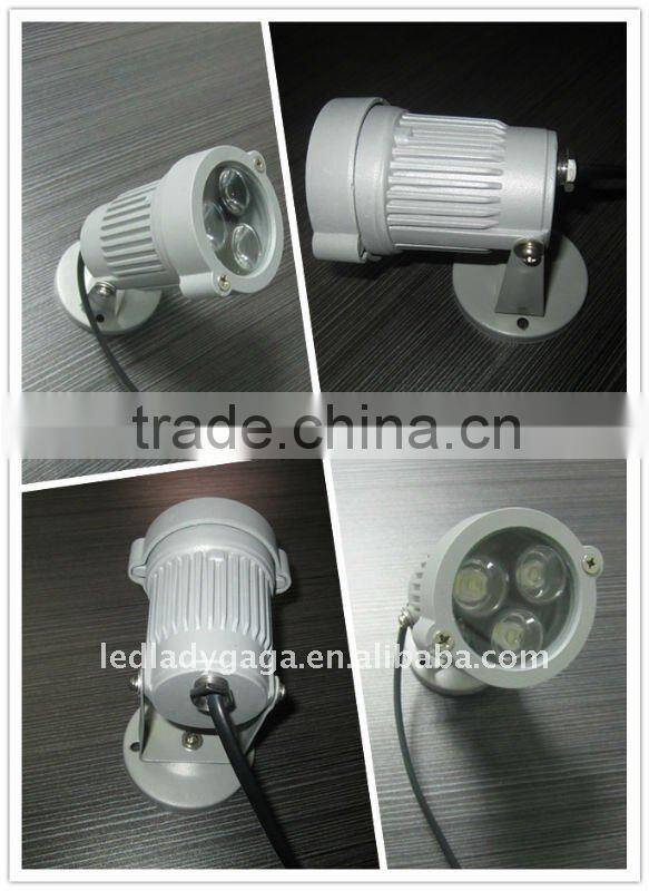 2011 hotest IP65 waterproof 6w led flood light with CE&RoHS