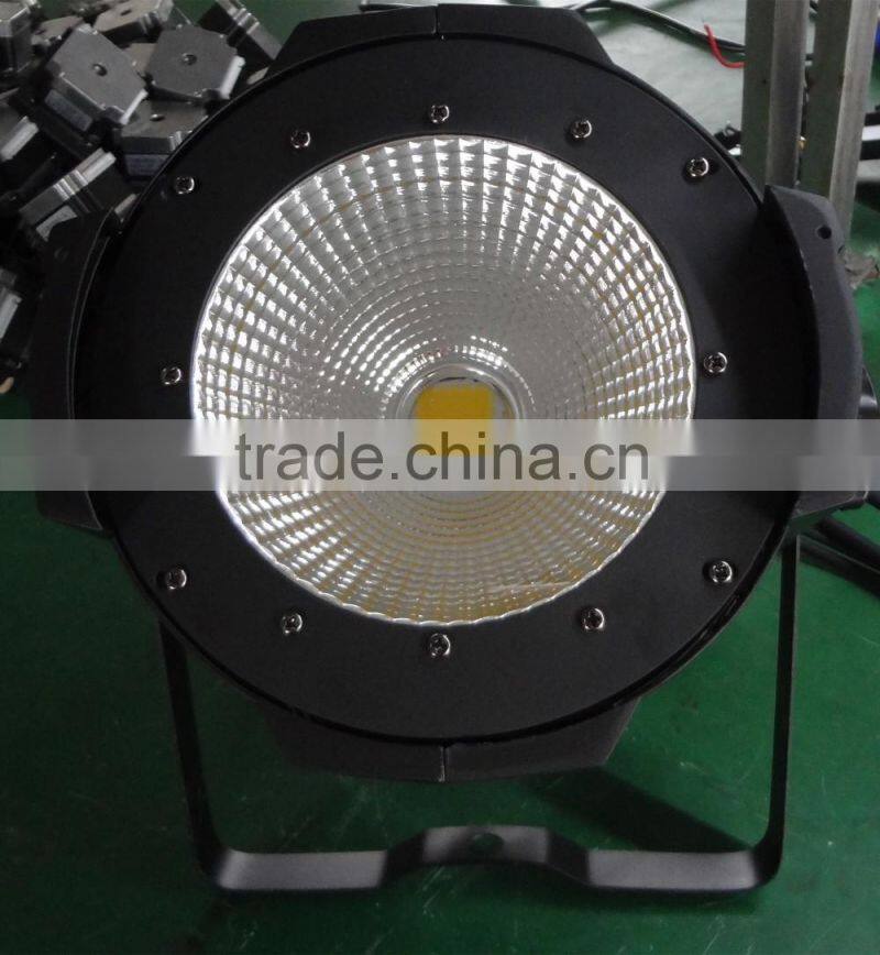 Indoor led par 64 cob 100W white and warm white cob led par 64 hot sell led cob par light