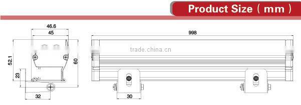 CE&FCC Waterproof IP68 outdoor LED wall washer