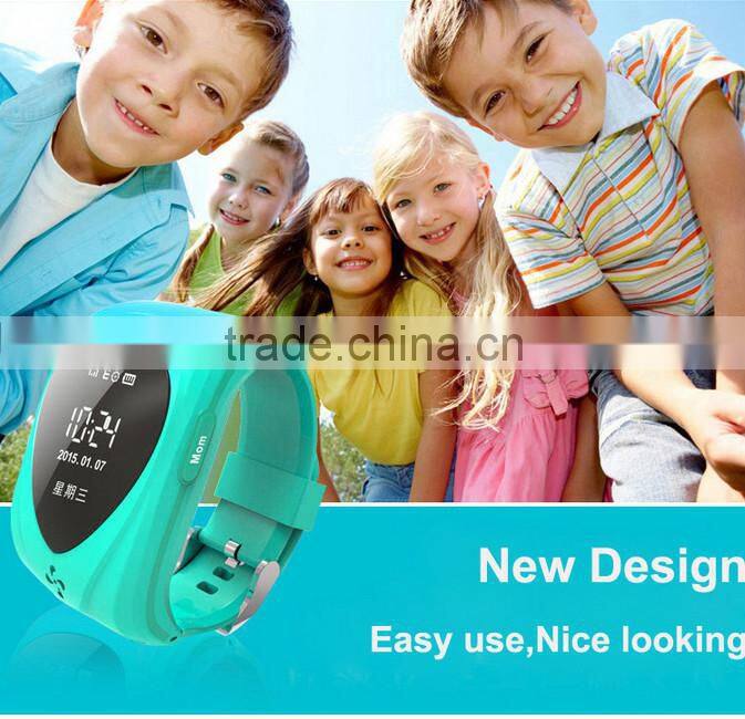 Hot Smallest Kids GPS Tracker Watch With SOS Button watch gps tracker,mini gps tracker for kids