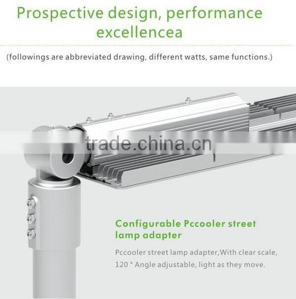Arm driver intergrated 45 watt led street light CE RoHS