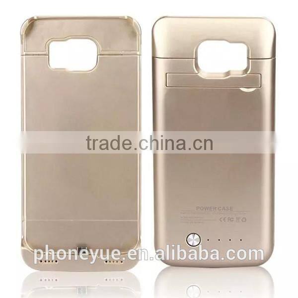 universal 4200mah ultra slim backup external battery power bank case for samsung s6