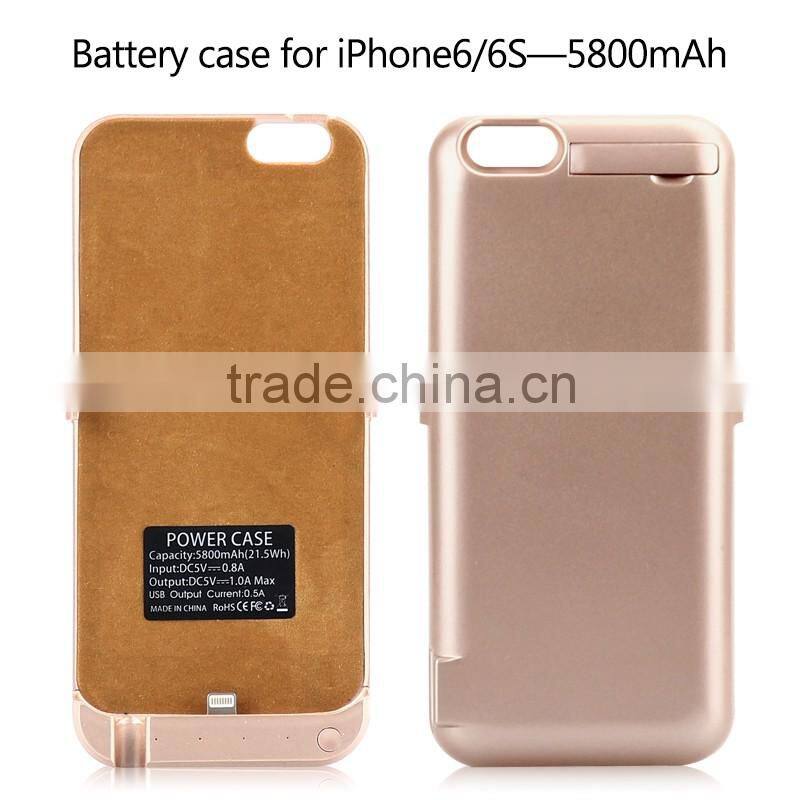 power bank case for IPhone 6S power case
