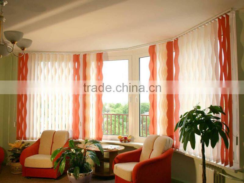 modern style of curved vertical blinds and shades wholesale from China