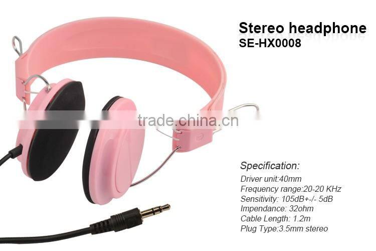 For Kids and Adults Wired Headphone Stereo Sound to Enjoy music indoor and outdoor