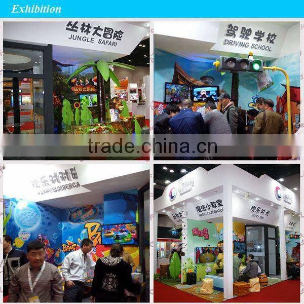 C&Q Amusement rides, cartoon design elephant train attractions children electrical toy train