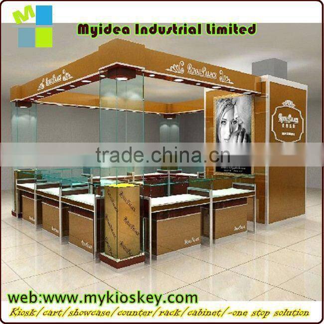 exhibition showcase/jewellery display cabinet free standing glass display cabinet