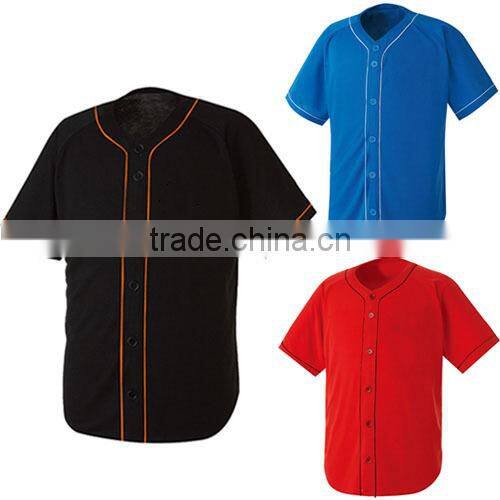 Digital printing anti-uv baseball jersey wholesale