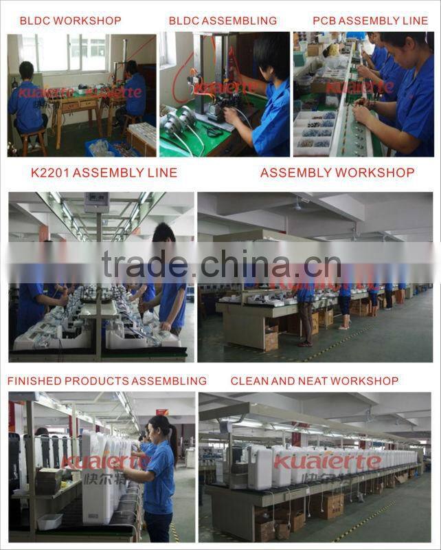 Kuaierte plastic automatic sensor hand dryer K2502A