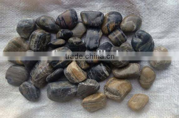 Mixed color pebble stone for sale