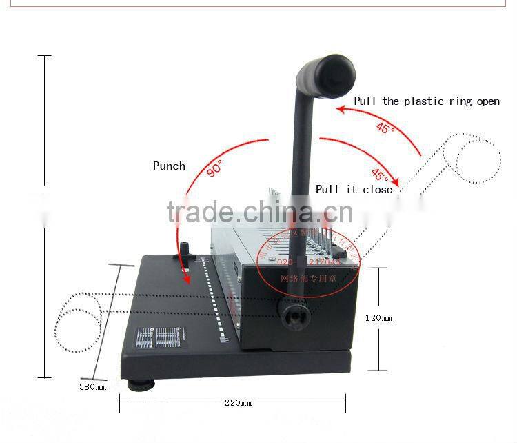 Office equipment comb binder