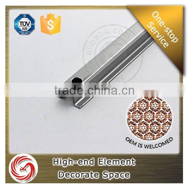 Nice looking waterproof stainless steel tile trim