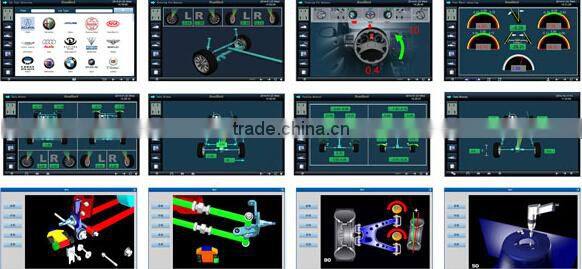 target plates automotive wheel alignment tools for John bean aligner ce SWA3D-50