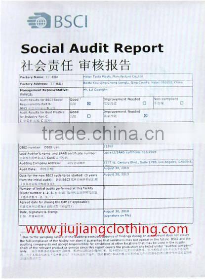 Children's water-resistant coat waterproof jacket waterproof fabric