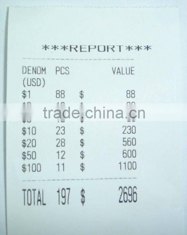 Mixed-Notes Currency Discriminator/Money Counter/Bill Counter with UV,MG/MT,IR Detections for USD & Jordanian Dinar(JOD)