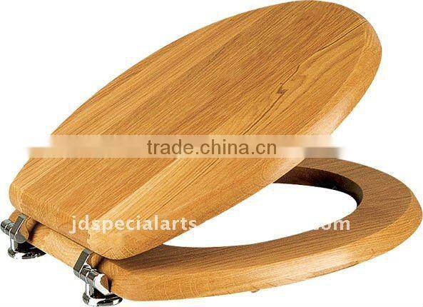 wood toilet seat cover