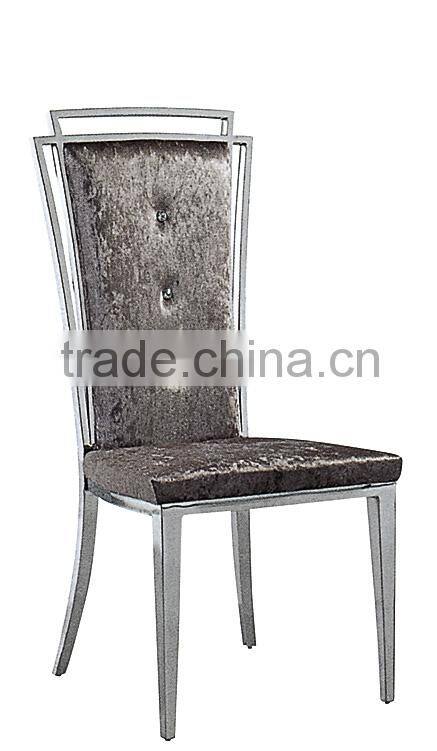 hotel fashion metal chair PU surface chair Y-073#