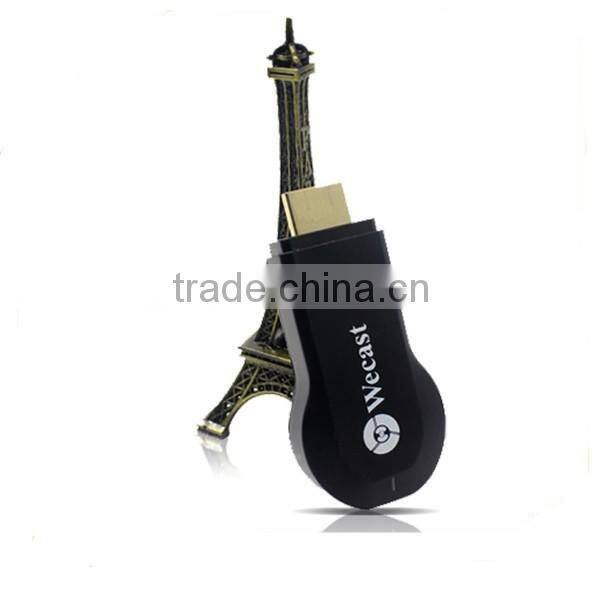 2015 new arrival satellite tv dongle wecast Smart Tv Dongle Stick Wecast C2 Support Android IOS