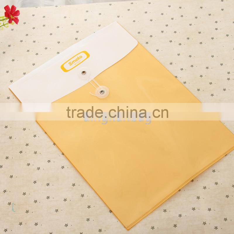 2015 waterproof factory pvc file bag, documents pouch