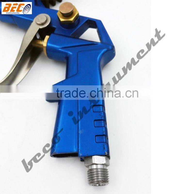 BECO blue portable car repair gun tire inflator with 60mm pressure gauge