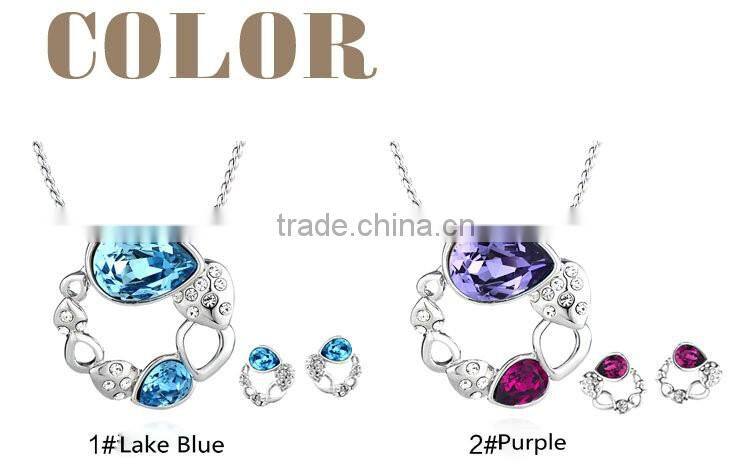 Victoria's love grace Austrian crystal big fashion african jewelry sets dubai