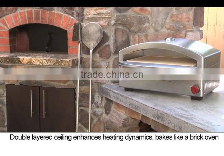Brick Shaped Portable Gas Pizza Ovens Sale
