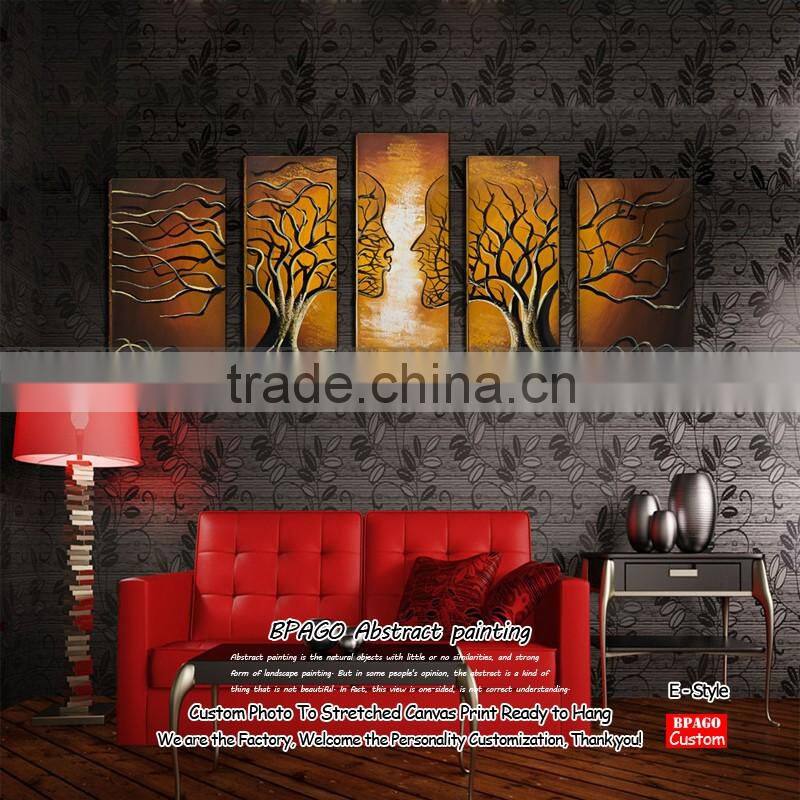 Wooden wall signs beautiful scenery village scenery painting