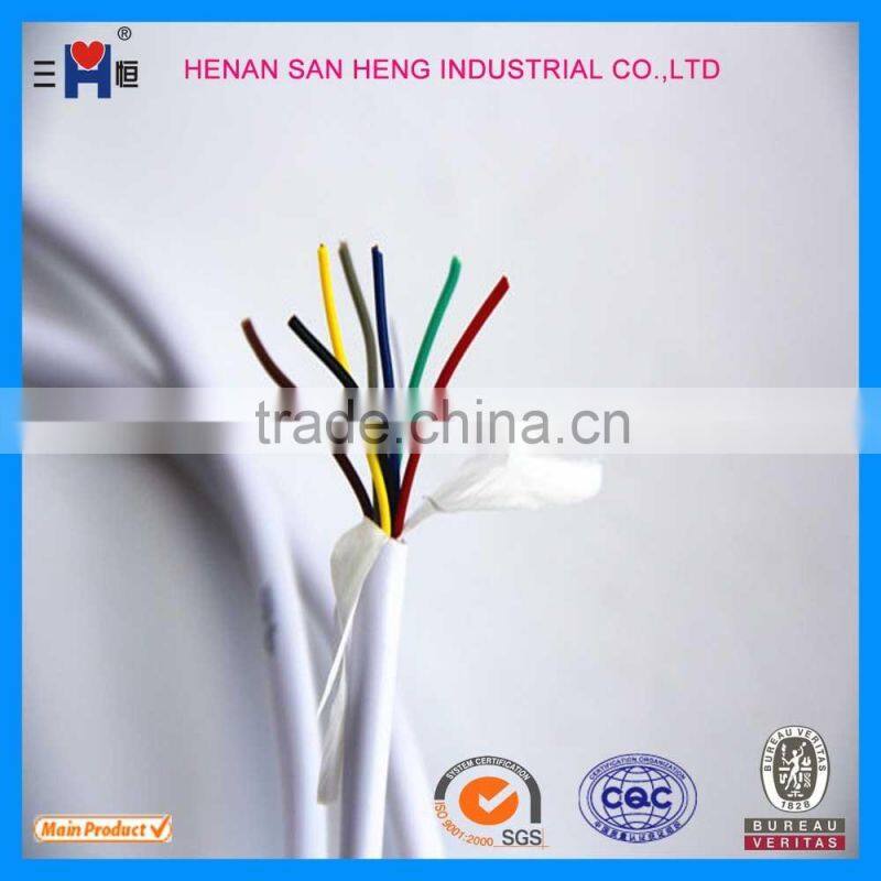 PVC insulation copper wire braided shield control cable