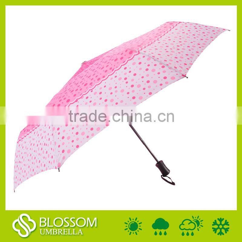 High Quality 3 Folding Auto Open and Close Umbrella