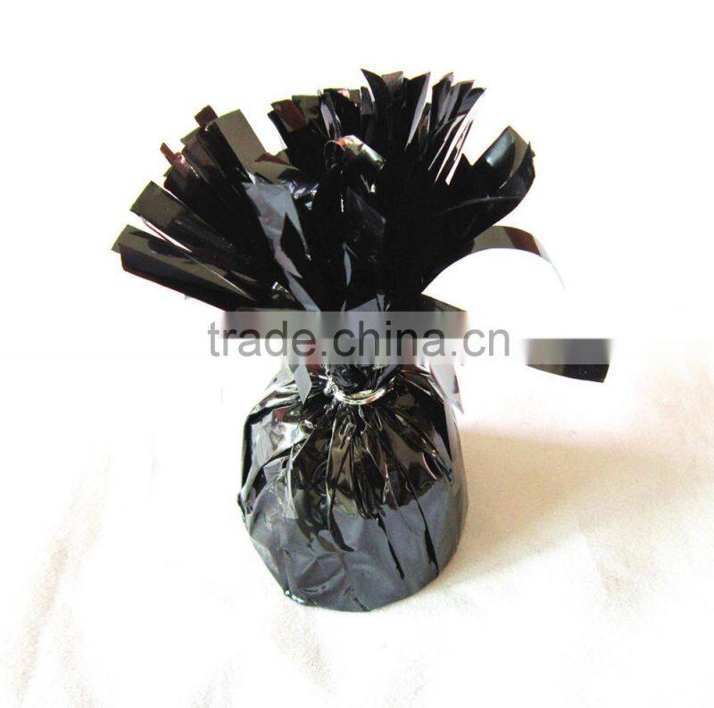 Tinsel balloon weight