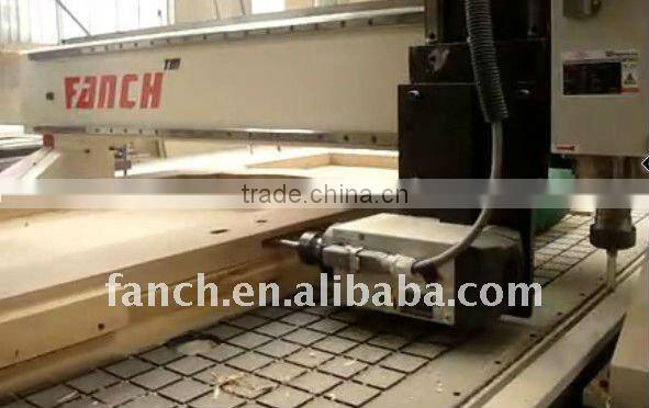 multi-heads cnc wood doors carving machine /4.5kw spindles /vacuum table/heavy duty structure /Stepper motors