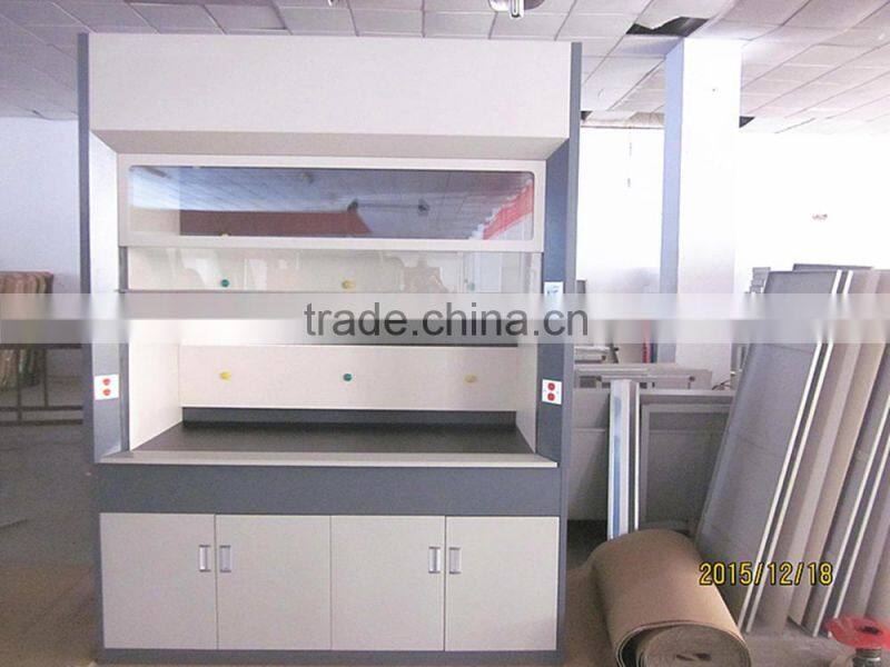 Chemical resistant fume hood