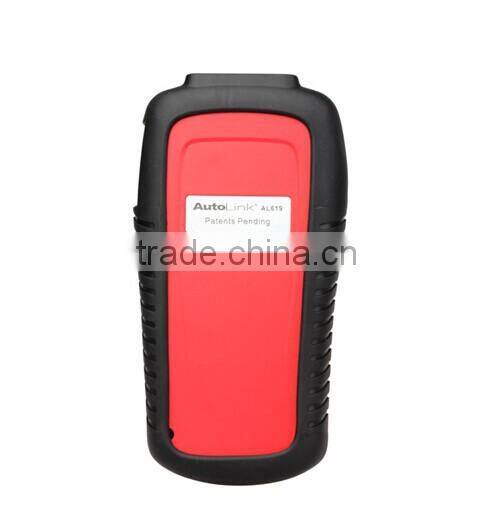Original Autel Autolink AL619 ABS/SRS + CAN OBDII Diagnostic Scan Tool Turn off Check Engine Light clears codes resets monitors