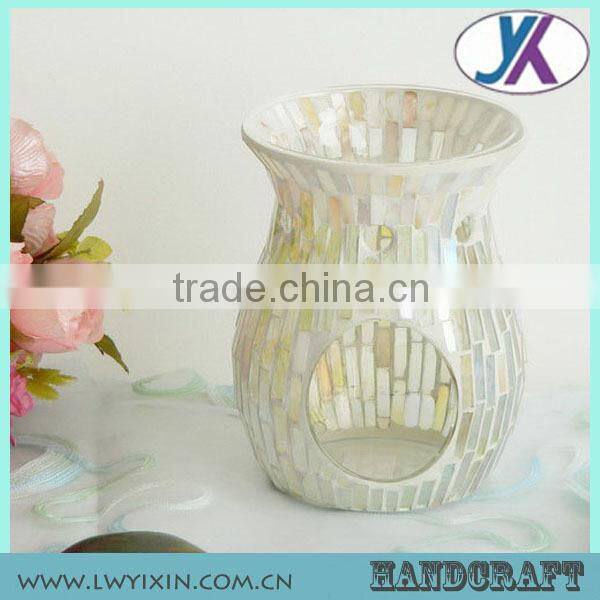 Hand made new design glass mosaic incense oil burner