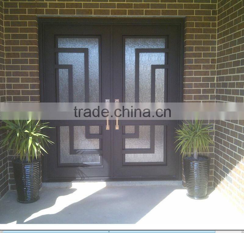 Top-selling faux classic wrought iron single door
