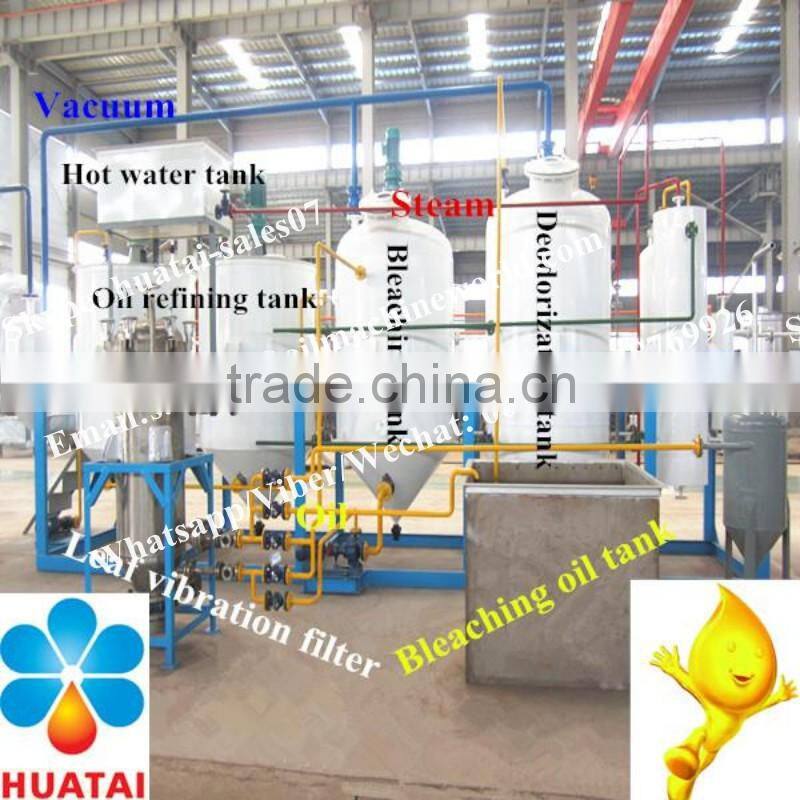 2016 Top Quality and Durable Small Scale Edible Oil Refinery Equipment for Sale