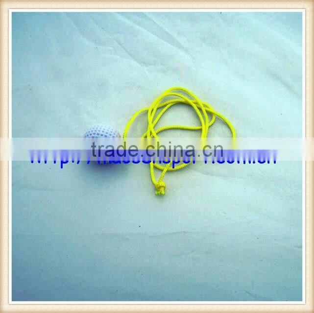 solid golf string ball printing high quality with different design