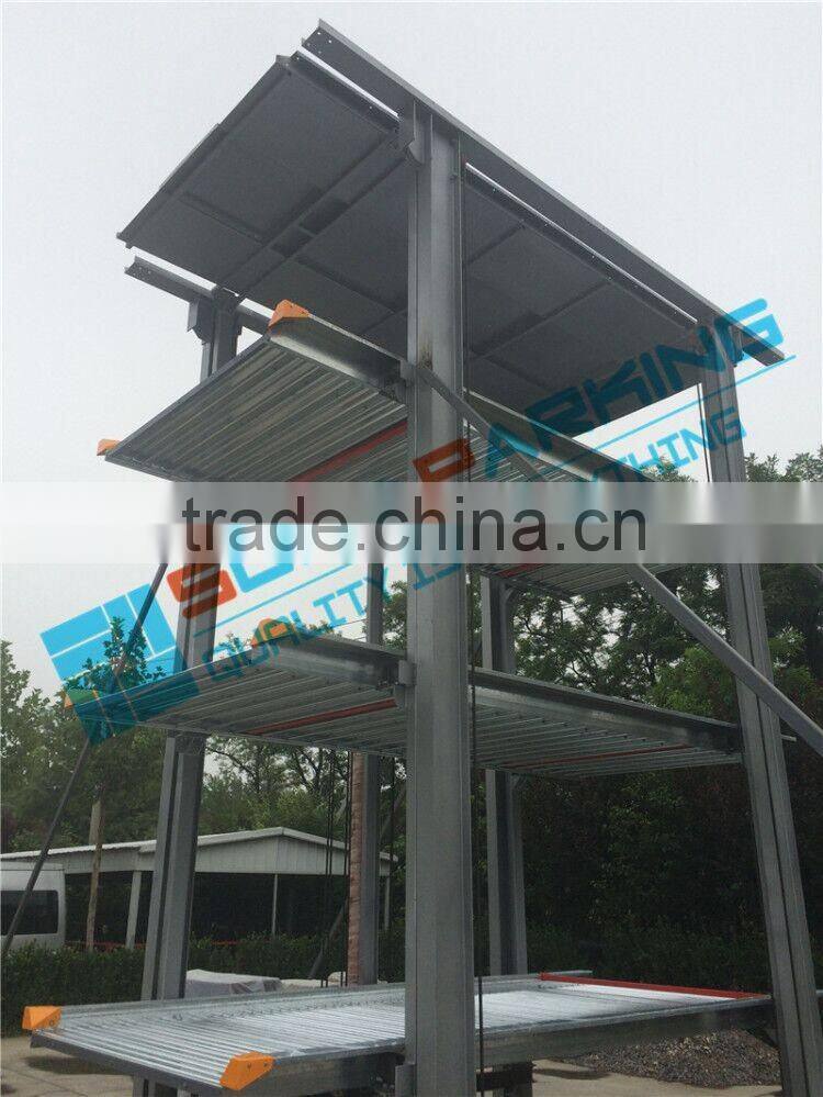 Car lifts for home garage hydraulic driven portable underground parking lift