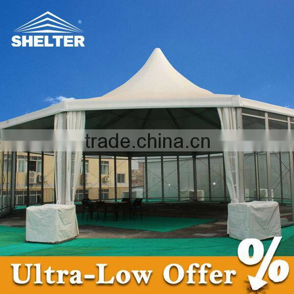 2014 New High Peak Hexagonal Tent For Club Events For Sale With Factory Price