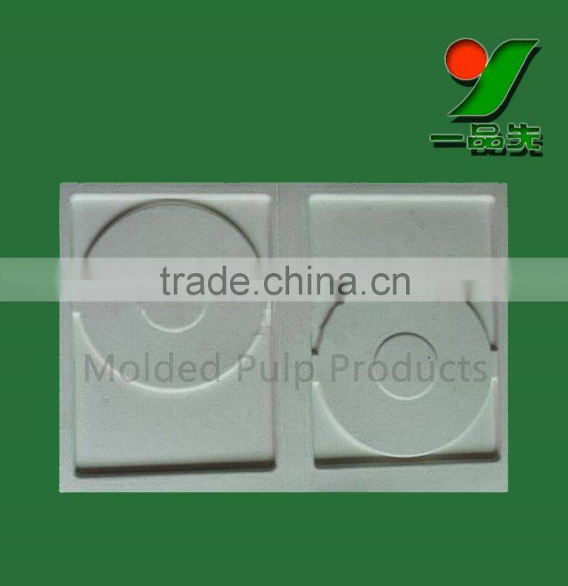 China Wholesale Biodegradable sugarcane straw fiber pulp packaging ,bagasse pulp Material CD Tray Manufacturer