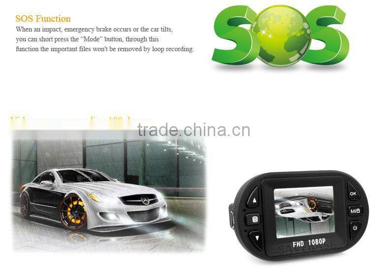 Fantastic travel mate IR G-sensor HD DVR 1080p car black box camera dvr gps