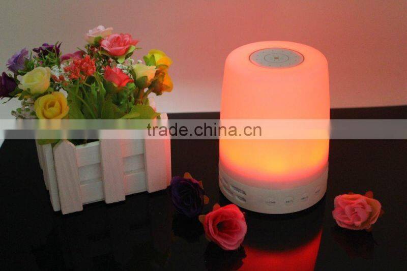 2016 AJ99 new portable wireless CH285 bluetooth speaker with led light,lamp speaker bluetooth