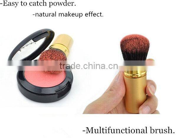 Oval Retractable Brush Blush Brush